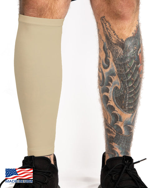 Silver Calf Leg Cover Up Sleeves for Tattoos  Nelson Wear Wholesale –  nelsonwear-wholesale