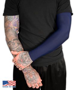 Navy Full Tattoo Cover Arm Sleeve