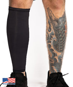 Tattoo Cover Up Calf Sleeve - Navy