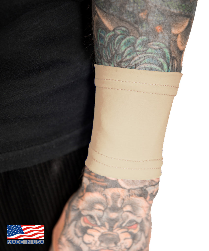 Light Skin Tone Tattoo Cover Small Wrist Sleeve
