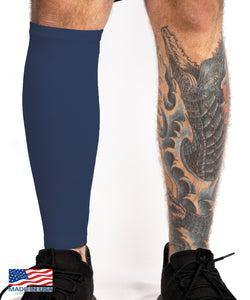 Navy Tattoo Cover Calf Sleeve